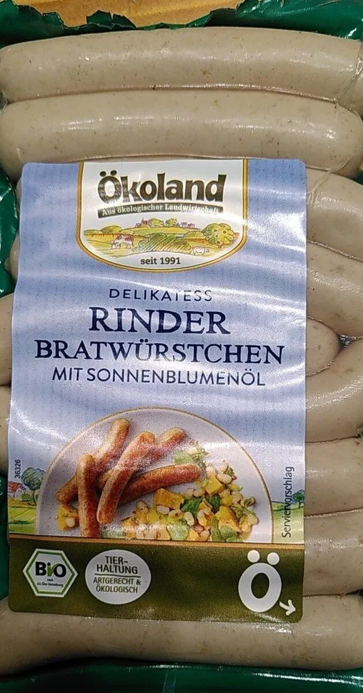 Delikatess Rinder-Bratwürstchen