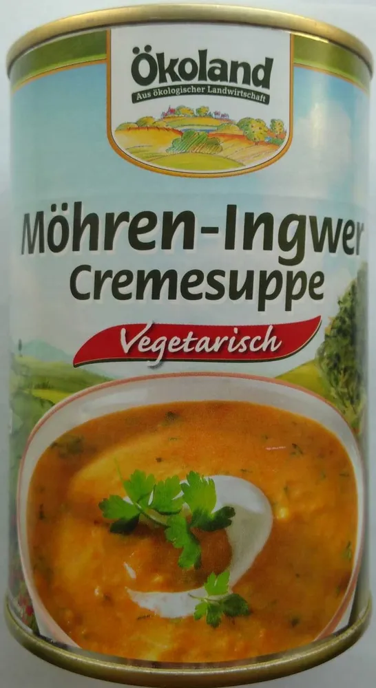 Möhren-Ingwer Cremesuppe