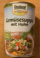 Gemüsesuppe mit Huhn