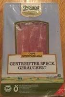 GESTREIFTER SPECK GERÄUCHERT