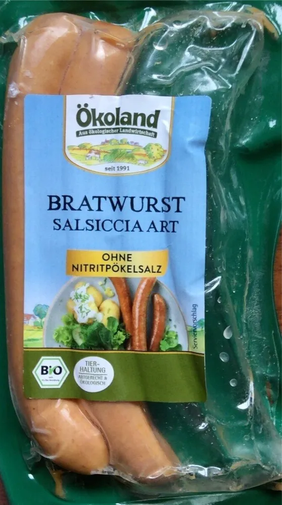 Bratwurst Salsicciaart