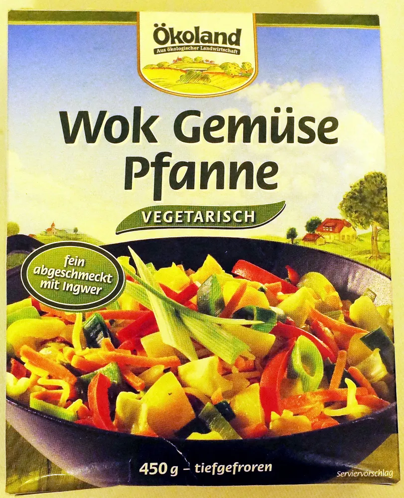 Wok Gemüse Pfanne