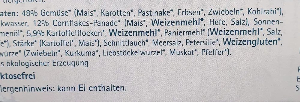 Knusper Gemüse-Stäbchen
