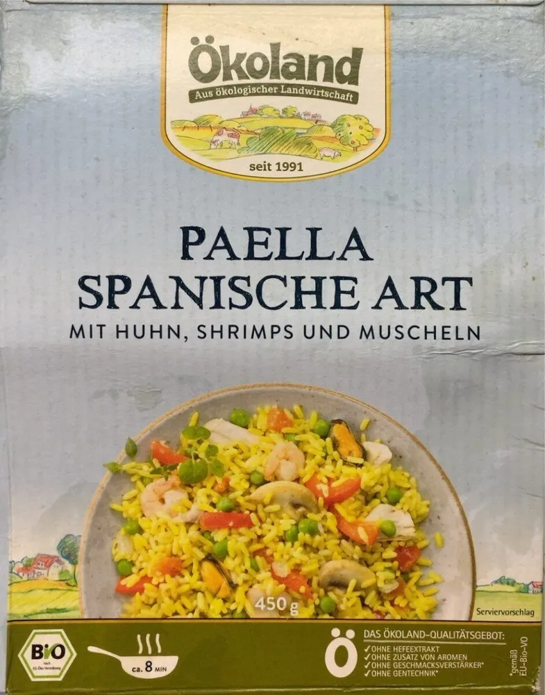 Paella spanische Art