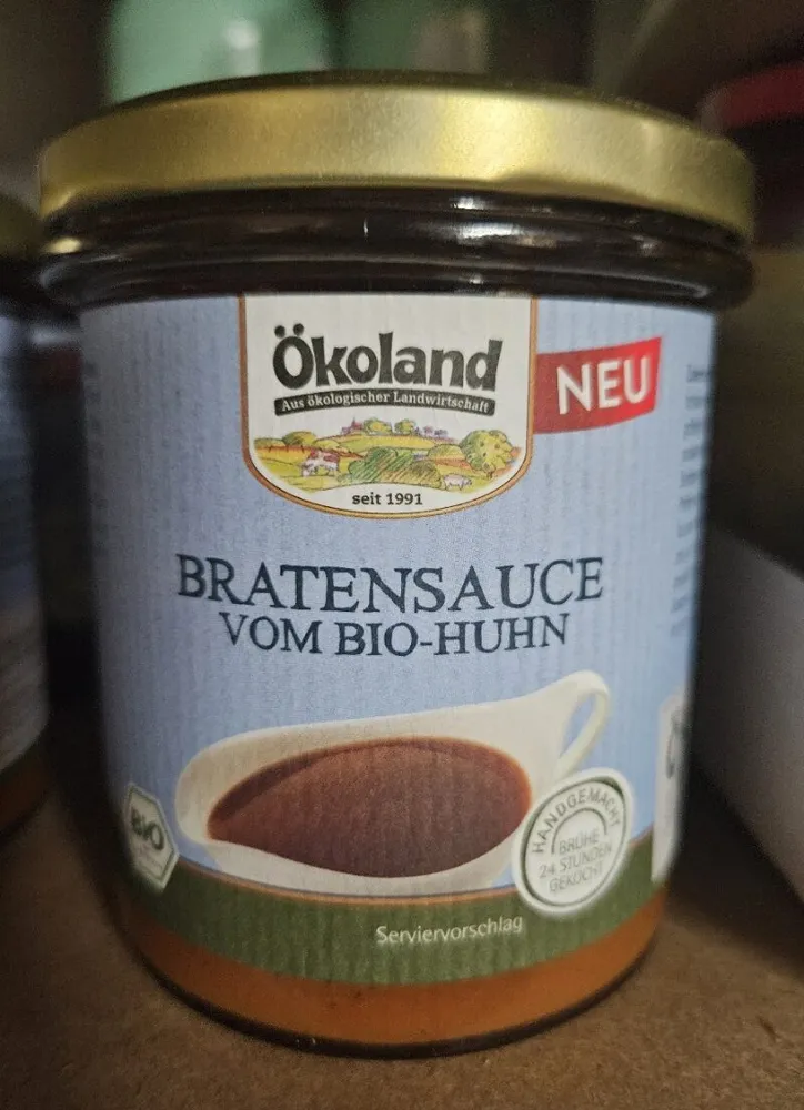 Bratensauce vom Bio-Huhn
