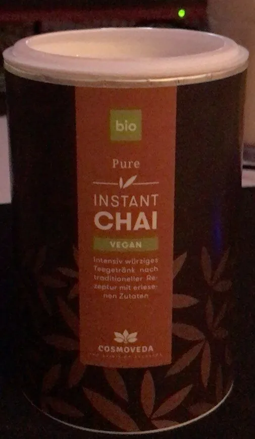 Instant chai vegan