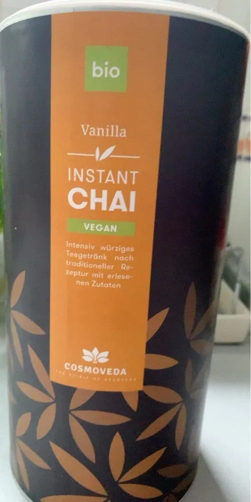 Instant chai vegan vanilla