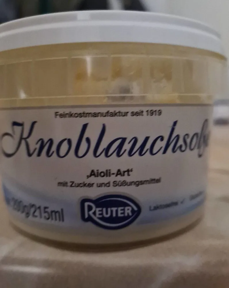 Knoblauchsoße