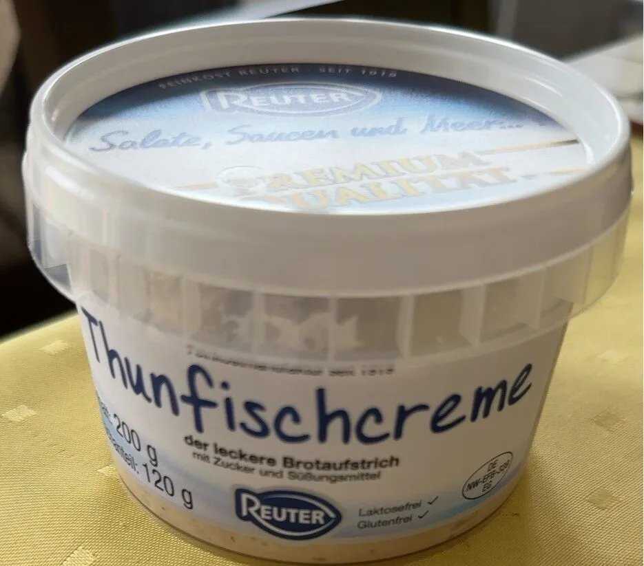 Reuter Thunfischcreme