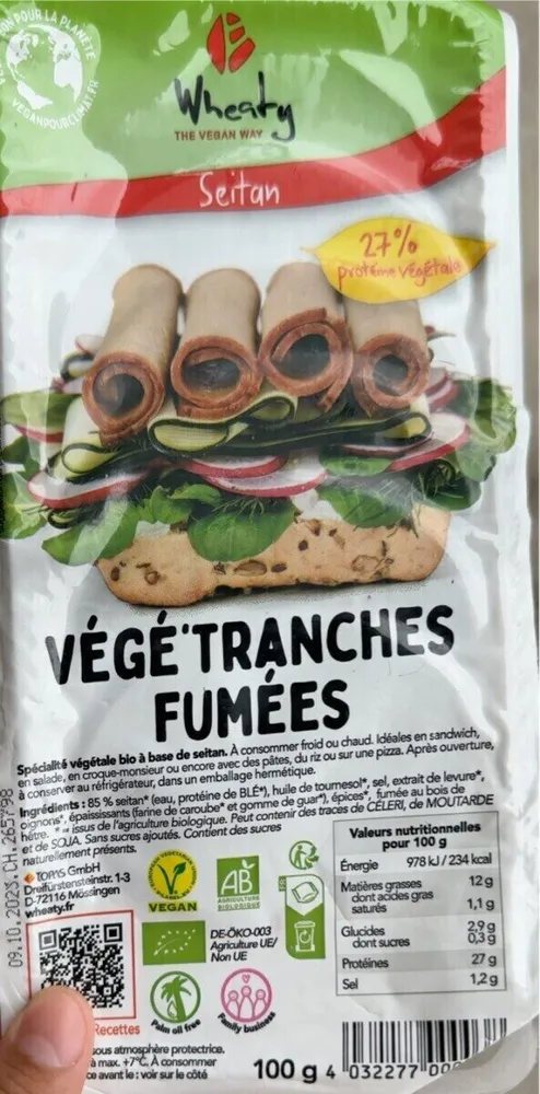 Végé’Tranches Fumées