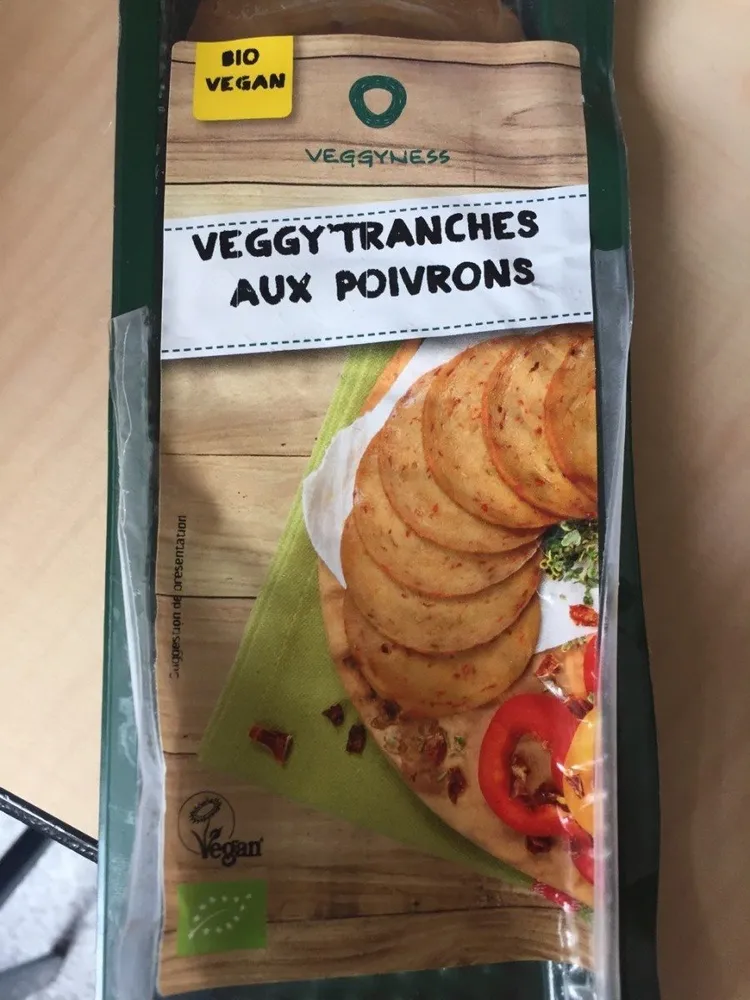 Veggy tranches aux poivrons