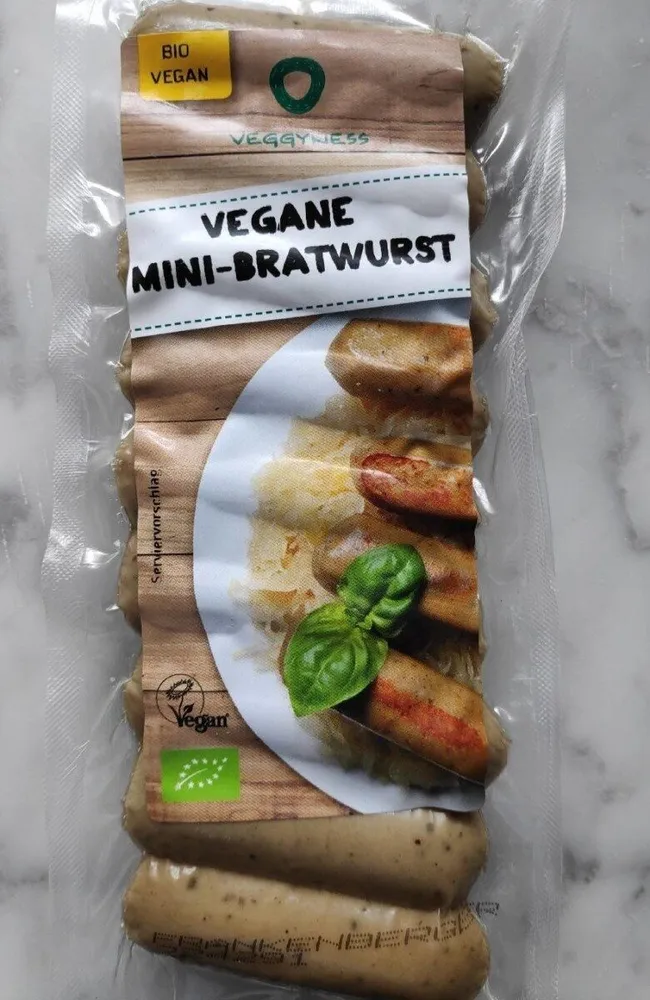 Vegane Mini-Bratwurst