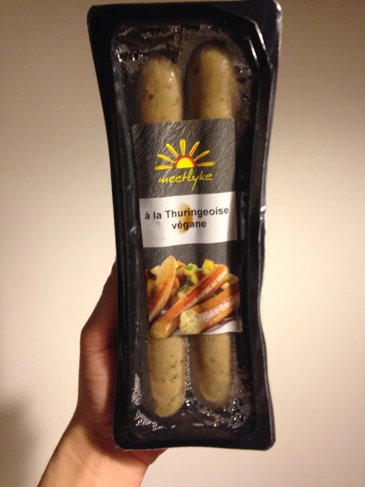 Saucisse de seitan à la Thuringeoise vegan