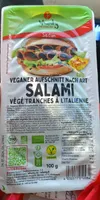 Salami,végé tranches à l'italienne