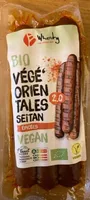 saucisses végé orientales