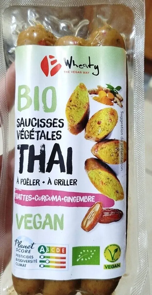 Saucisses Végétales Thai