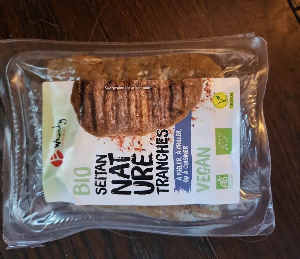 Seitan Nature tranches