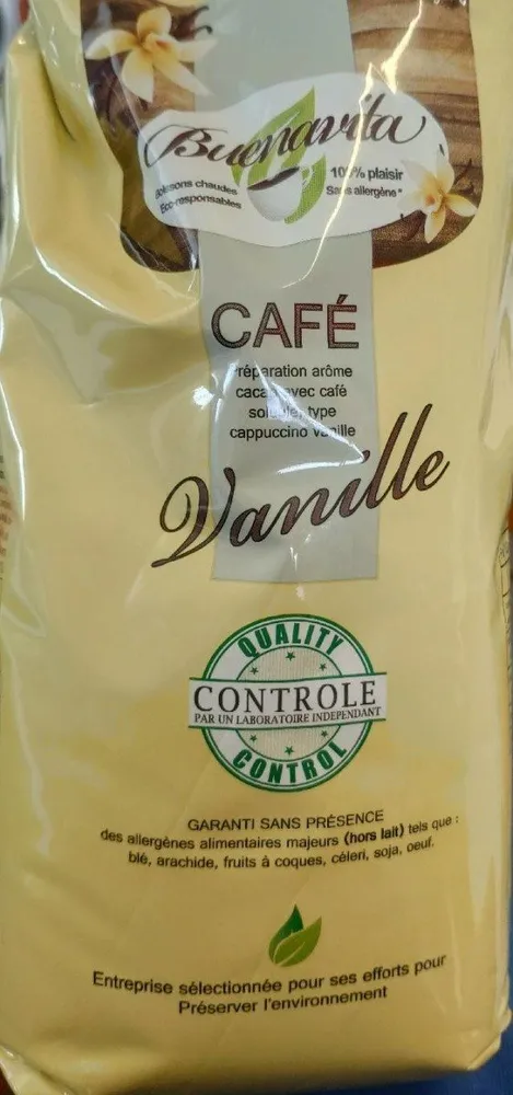 Préparation arome pour café. Arôme vanille