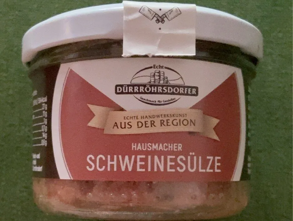 Schweinesülze im Glas