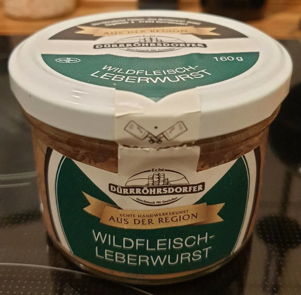Wildfleisch-Leberwurst