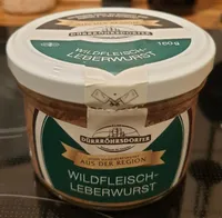 Wildfleisch-Leberwurst