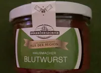Blutwurst im Glas