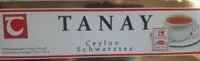 Tanay Schwarzer Tee Aufgussbeutel
