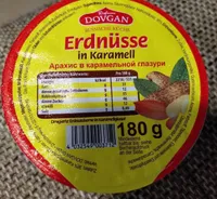 Erdnüsse in Karamell