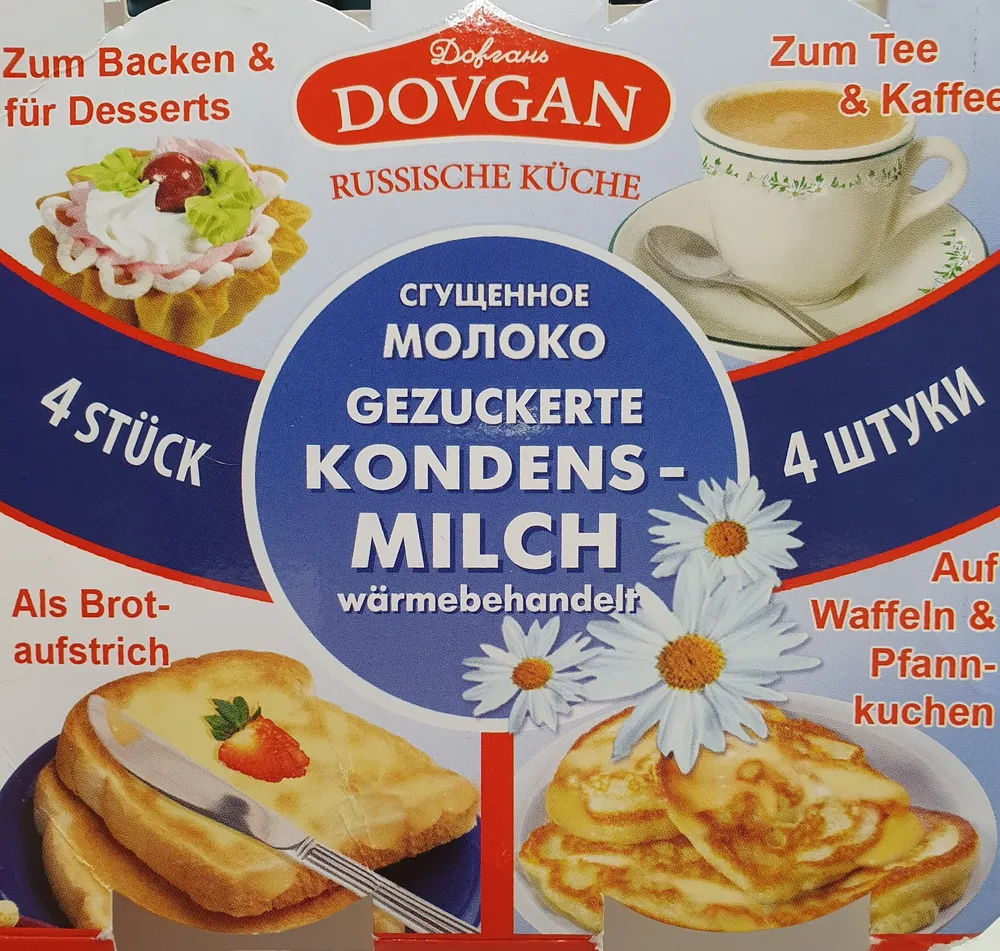 gezuckerte Kondensmilch