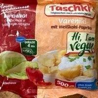 Vareniki mit Weißkohl-Paprika