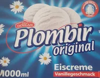 Plombir original Eiscreme Vanillegeschmack