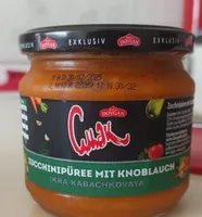 Zucchinipüree mit Knoblauch