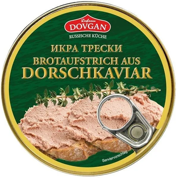 Brotaufstrich aus Dorschkaviar