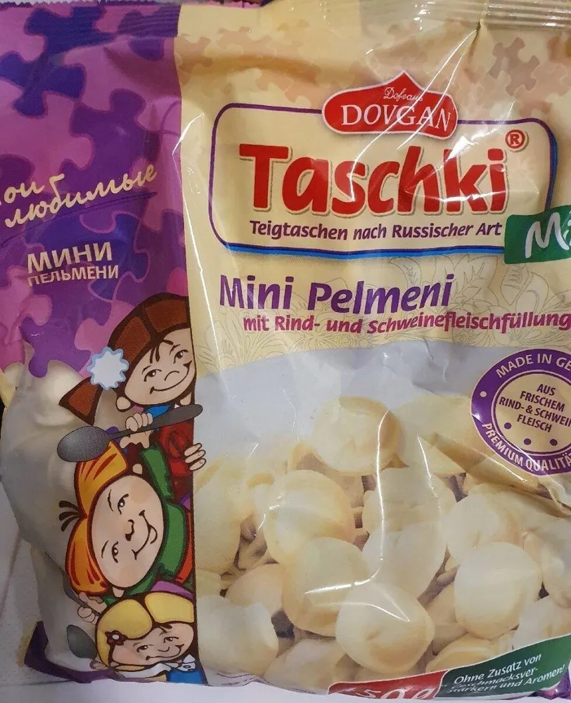 Mini-Pelmeni mit Rind- & Schweinefleisch-Füllung