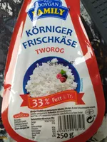 Körniger Frischkäse 33 % Fett