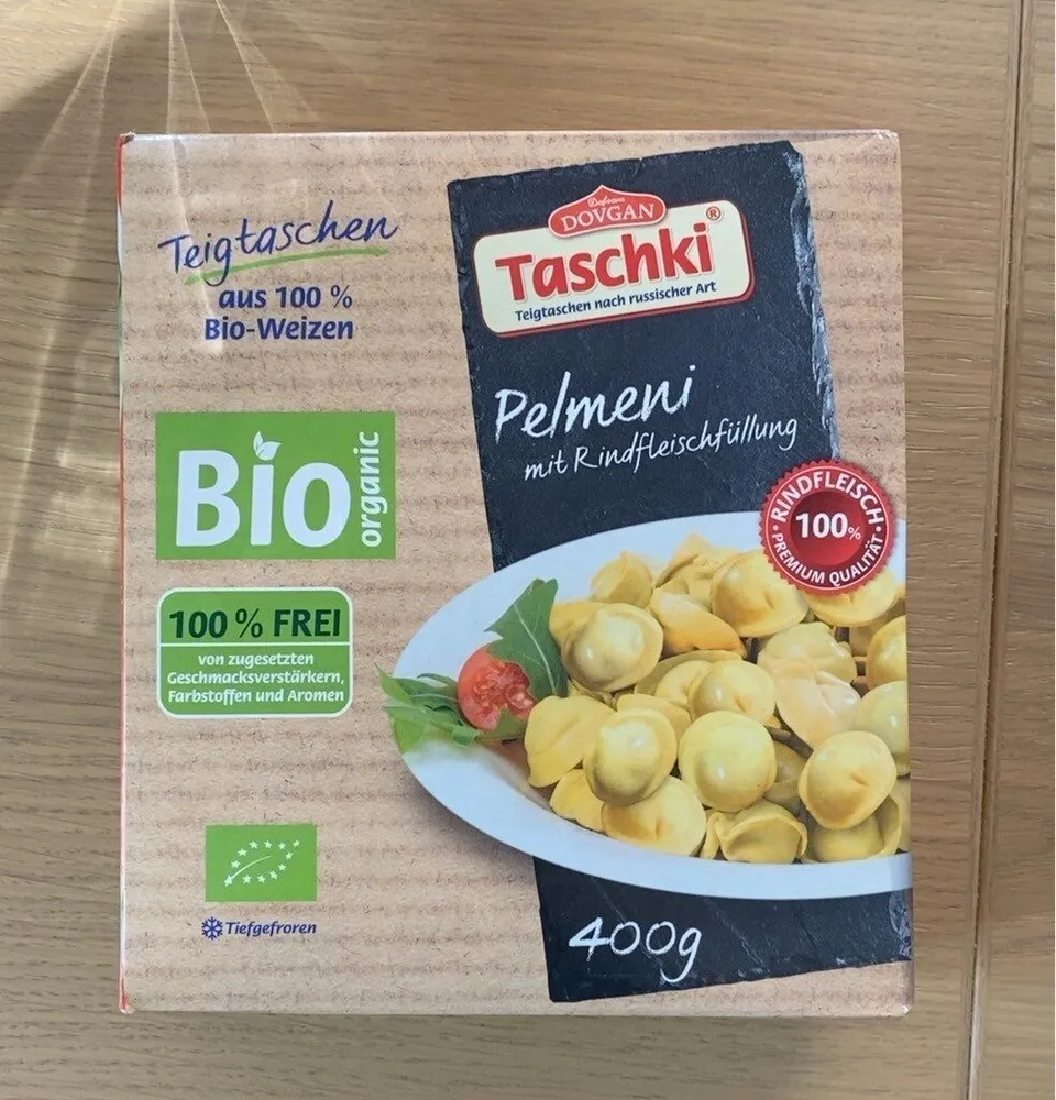 Pelmeni mit Rindfleischfüllung