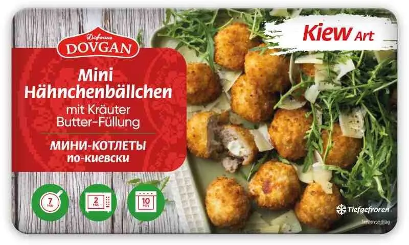 Mini Hähnchenbällchen mit Kräuter Butter-Füllung