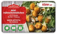 Mini Hähnchenbällchen mit Kräuter Butter-Füllung
