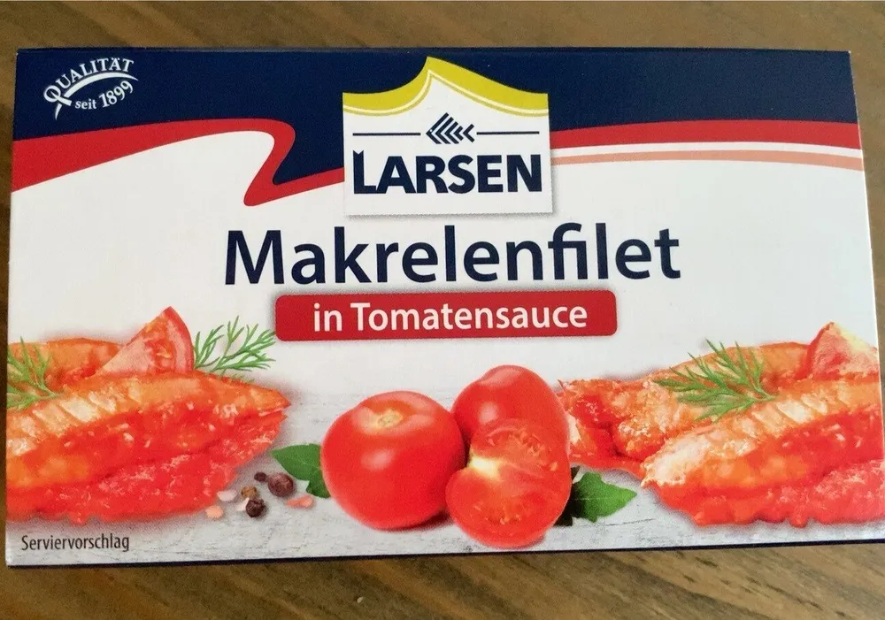 Makrelenfilet in Tomatensauce