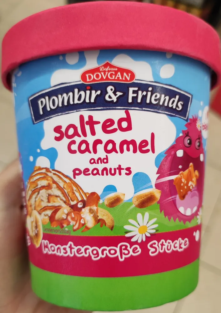 Salted caramel & peanuts