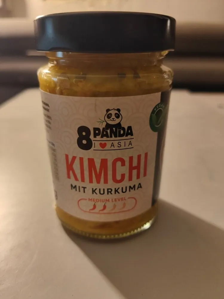 Kimchi mit Kurkuma
