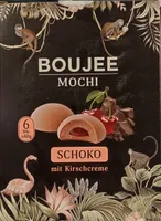 Mochi Schoko mit Kirschcreme