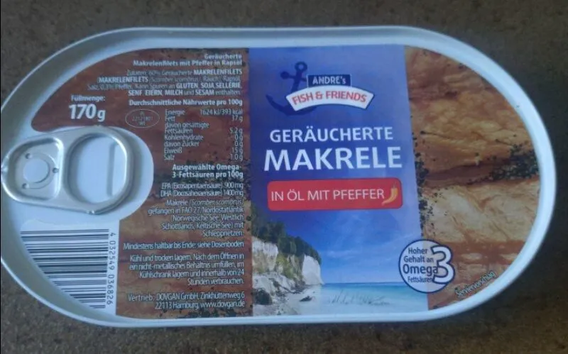 Geräucherte Makrele