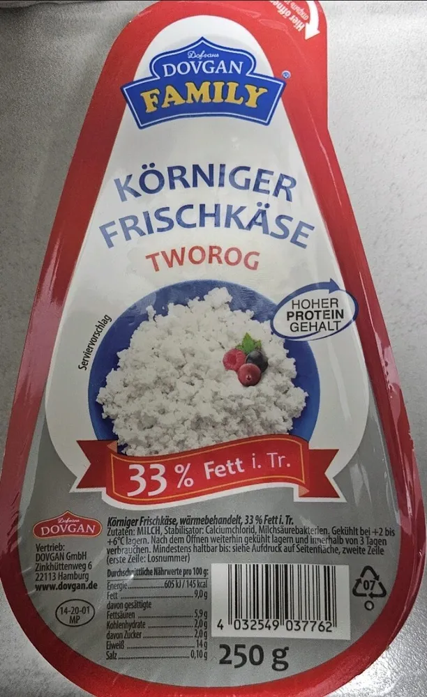 Körniger Frischkäse