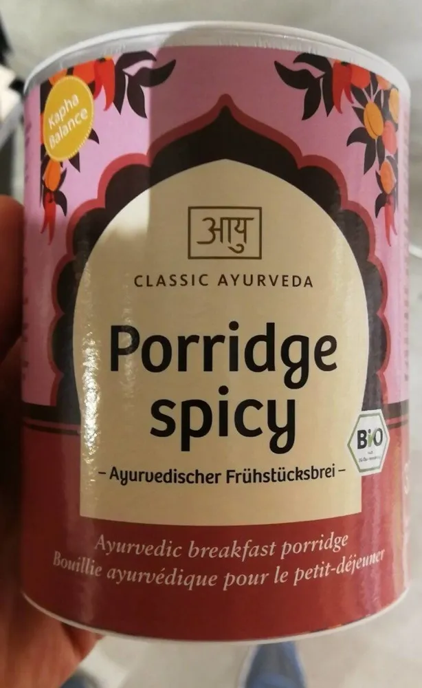 Porridge spicy