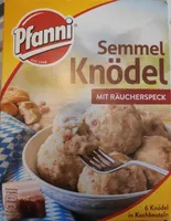 Semmel Knödel mit Räucherspeck