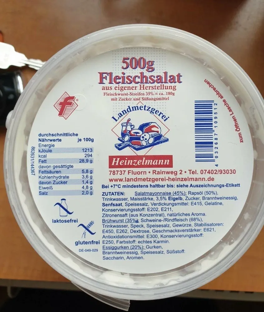 Fleischsalat