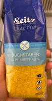 Suppennudeln Buchstaben glutenfrei