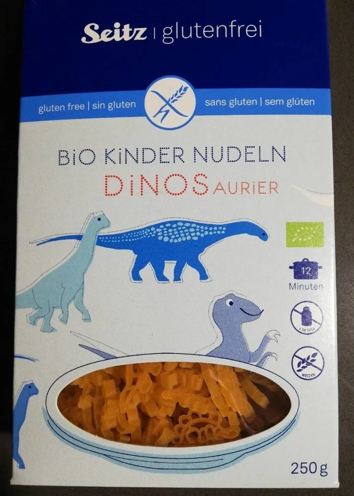 Seitz Bio Kinder Nudeln Dinosaurier