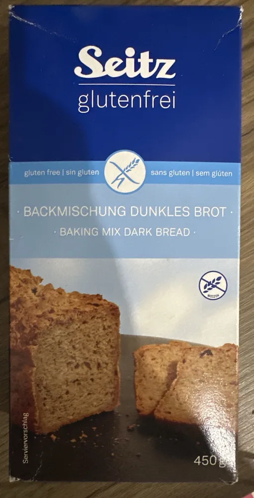 Backmischung Dunkles Brot Glutenfrei